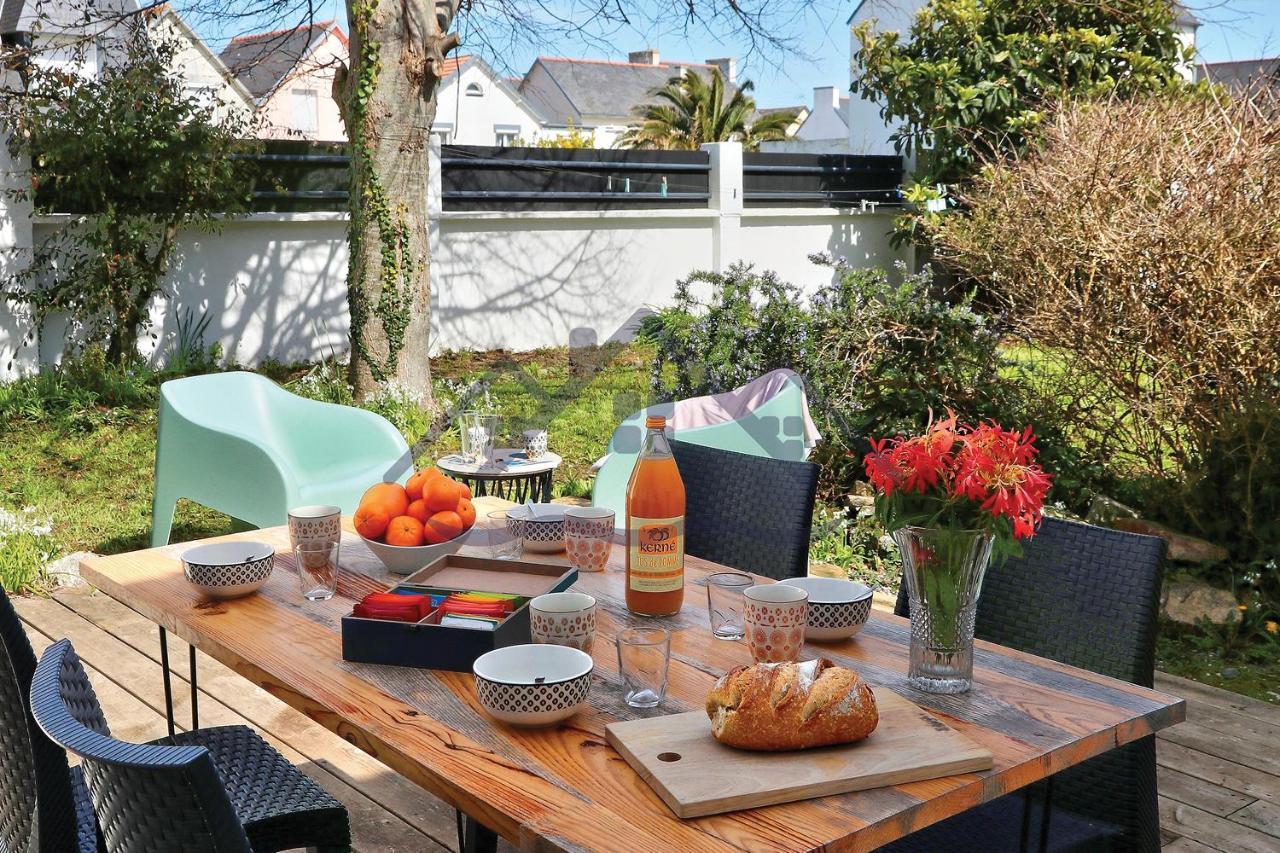 Localise - M33B - Kerbraz, Maison En Duplex Avec Jardin Clos Au Guilvinec - Tout A Pied, Plages, Port, Centre, Commerces, Marche - Wif Inclus - Linge De Lit Inclus Βίλα Εξωτερικό φωτογραφία