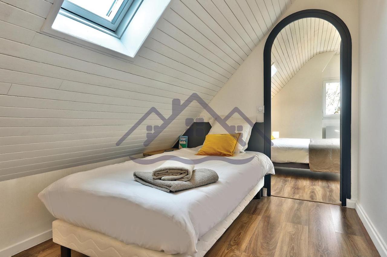 Localise - M33B - Kerbraz, Maison En Duplex Avec Jardin Clos Au Guilvinec - Tout A Pied, Plages, Port, Centre, Commerces, Marche - Wif Inclus - Linge De Lit Inclus Βίλα Εξωτερικό φωτογραφία