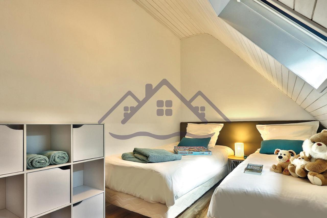 Localise - M33B - Kerbraz, Maison En Duplex Avec Jardin Clos Au Guilvinec - Tout A Pied, Plages, Port, Centre, Commerces, Marche - Wif Inclus - Linge De Lit Inclus Βίλα Εξωτερικό φωτογραφία