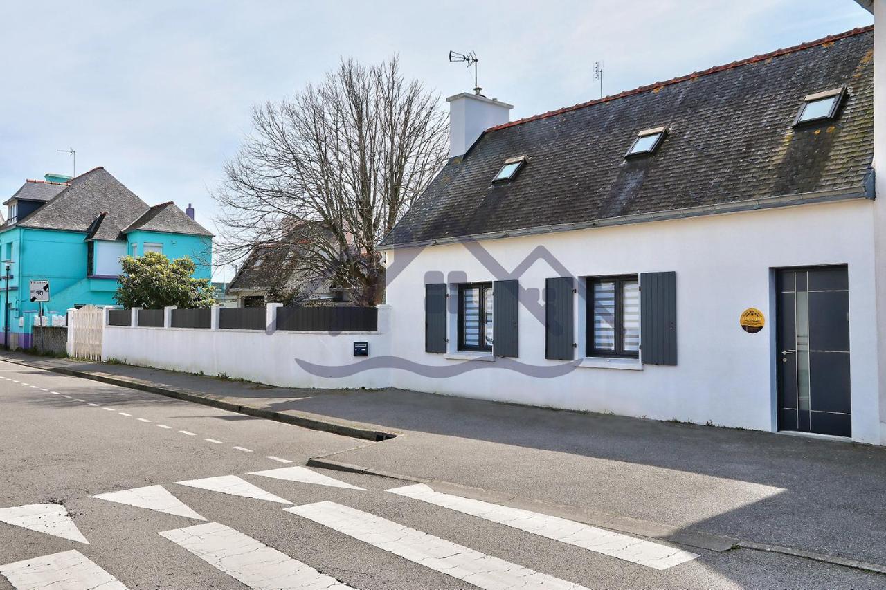 Localise - M33B - Kerbraz, Maison En Duplex Avec Jardin Clos Au Guilvinec - Tout A Pied, Plages, Port, Centre, Commerces, Marche - Wif Inclus - Linge De Lit Inclus Βίλα Εξωτερικό φωτογραφία